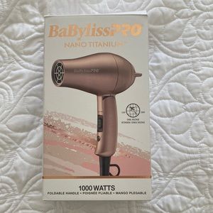 BaBylissPRO Mini Travel Hairdryer